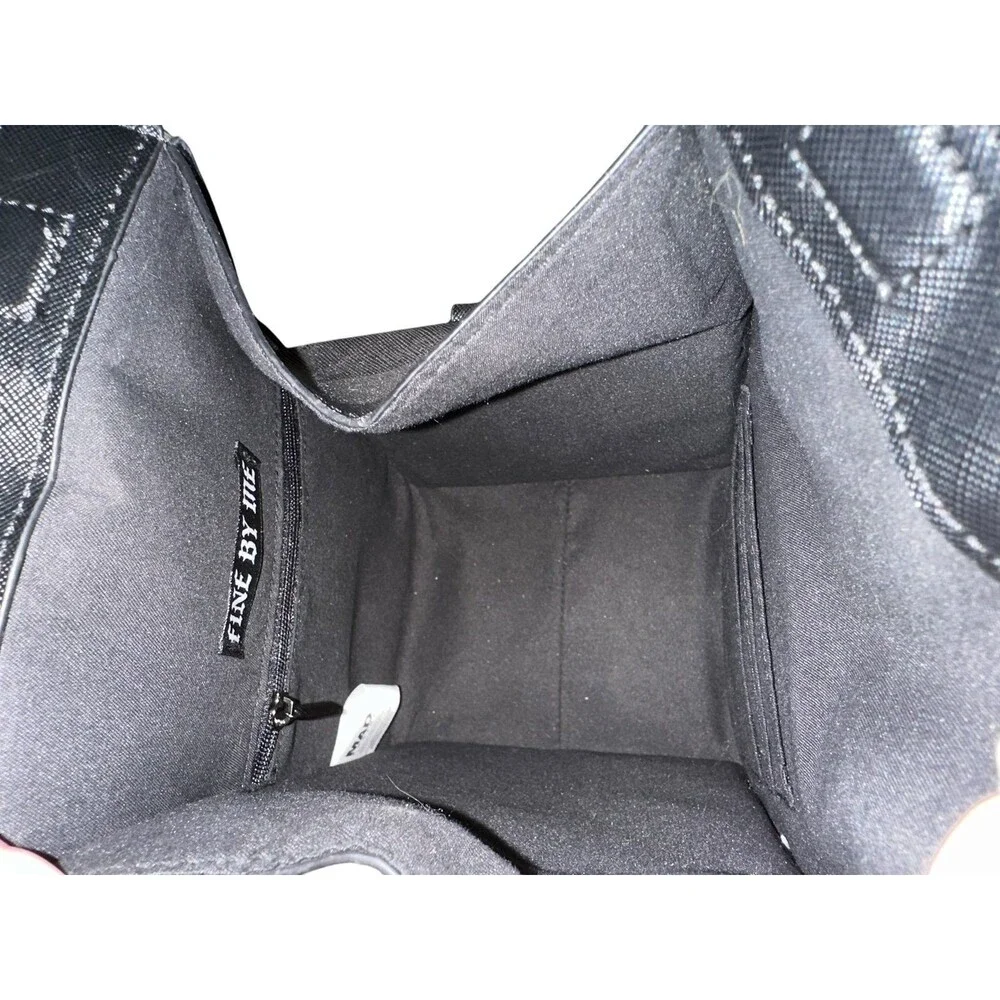 Mad Engine Haunted House Ghosts Dracula Spider Web Crossbody Bag Black EUC